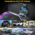12V USB Outlet 78W for iPhone Qidoe Dual 60W PD&18W QC3.0 Dual USB Charger Socket with Switch Waterproof Aluminum Power Outlet for Marine Motorcyc...