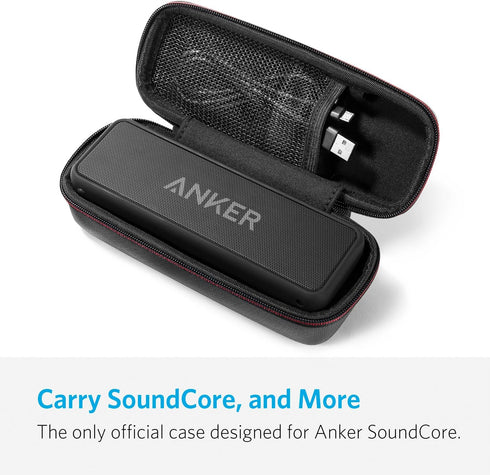 Anker SoundCore Official Travel Case (for Anker SoundCore/SoundCore 2 Bluetooth Speaker ONLY) - PU Leather Premium Protection Carry Case...