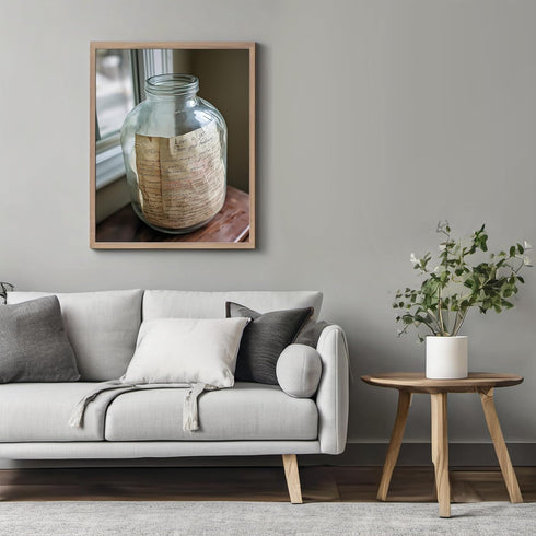 Posterizer 1 pcs-love in the jar-cute Valentine's day poster -1-Romantic Art-Holiday Poster Collection-Gift for Couples boyfriend girlfriend Husba...