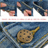 CM 10 Pcs No Sewing Perfect Fit Instant Button Metal Adds Or Reduces an Inch to Any Pants Waist in Seconds 17mm...