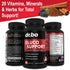Gluco Support Supplement Capsules - Boost Metabolism Supplements, Vitamin Herbal Formula Pill - Ultra Balance Optimizer Vitamins, Chromium, Cinnam...