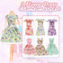 25 PCS Doll Clothes for 11.5 inch Girl Doll Including 3 Flower Dress 2 Seqien Dress 3 Casual Wear 2 Fashion Dress 2 Swimwear 10 Pair of Shoes Birt...