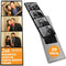 Photo Booth Nook | 2x6 Magnetic Photo Booth Picture Frame (25 Count) | Crystal Clear Acrylic, Strong Magnet with Silver Inserts...
