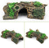 Hermit Crab Climbing Toy, Aquarium Betta Fish Hideout Caves, Resin Hollow Tree Trunk Ornament, Tank or Aquarium Decorations, Climbing and Hide Toy...
