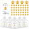 Nosiny Employee Appreciation Gifts Include Star Badge Lapel Pins Students Inspirational Greeting Cards and Organza Bags Thank You Gifts for Nurse ...