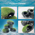 PINVNBY Stone Aquarium Hideaway Decoration Resin Cichlids Rock Decor with Artificial Moss Betta Cave Hideout Shelter Tunnel Fish Tank Ornament for...