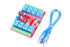 24V 8-Channel 10A PC USB Control Switch Relay Module Free Drive Programmable Computer Control Computer USB Control Switch Driver PC Intelligent Co...