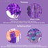 Purple Tinsel Curtain Party Backdrop - GREATRIL Foil Fringe Curtain Party Photo Booth Streamers for Hunters Mermaid Themed Decorations - 1m x 2.5m...