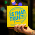 Hygge Games is That True?! – Can You Tell The Difference Between Wacky fact and Sneaky Fiction? – Trivia Party Game, Yellow (21125)...