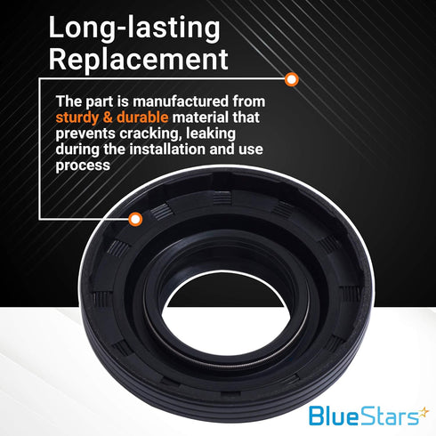 Ultra Durable WH02X10383 Washer Tub Seal Replacement Part by Blue Stars – Exact Fit For GE & Hotpoint Washers - Replaces WH02X10032 WH02X1196 PS4704237