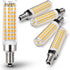 ALIDE E12 100 Watt Equivalent LED Candelabra Bulbs C7,Non-dimmable,2700K Warm White,1200LM T6 E12 10W LED Ceil Fan Light Bulbs for Chandelier Pend...