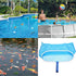 Pool Skimmer Net - Heavy Duty Pool Net Pool Skimmer Deep Bag Leaf Cleaning Pool Rake Fine Mesh Net, Aluminum Frame Skimmer for above Ground Pool...