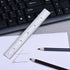 eBoot 2 Pack Stainless Steel Ruler Machinist Engineer Ruler, Rigid Metal Ruler with Inch Graduations 1/8, 1/16, 1/32, 1/64 Inch for Engineering, S...