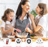 Silicone Kitchen Cooking Utensils Set Heat Resistant, 5 Pcs Silicone Spatula Set for Baking Cooking Mixing, Silicone Cooking Utensils Set for Nons...