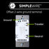 Enbrighten Add-On Switch QuickFit and SimpleWire, In-Wall Rocker Paddle, Z-Wave ZigBee Wireless Smart Lighting Controls, NOT A STANDALONE Switch, ...