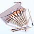 HEYMKGO Makeup Brushes 15PCS Champagne Gold Professional Makeup Brush Set Foundation Brush Blending Powder Blush Concealer Eye Make Up Brush with ...