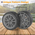 Cooler Replacement Wheels - 3.5 Inch Cooler Rollers,Compatible with Most Coolers, 2-Piece Cooler Wheel Kit...