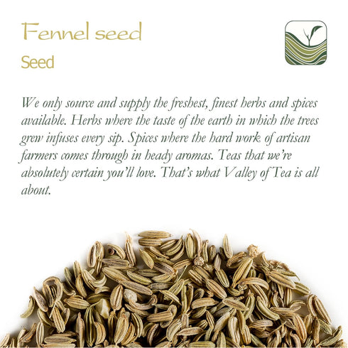 Fennel Seed Organic Herbal Delicacy - Culinairy Grade - Foeniculum Vulgare Seeds Fenkel - Fennel Seeds For Cooking Organic Fennel Fenal Seeds...