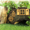 6Pcs Wooden Fairy Garden Door, Blank Door Fairy House Door and Windows Ornaments Tree Statues for Tree Trunk Yard Decoration Garden Sculptures and...