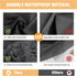 Tonhui Exercise Bike Cover, Upright Indoor Cycling Protective Cover Dustproof Waterproof Cover Ideal for Indoor Or Outdoor Use...