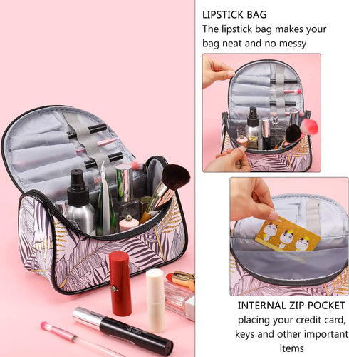 Makeup Bag/Travel Cosmetic Bags, Women's Toiletry Bag, Waterproof Portable Cosmetic Makeup Case - 03......