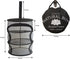 9 Inch 3 Level MICRO Hanging Dry Net Indoor/Closet Drying Rack for Herbs, Organizer, Freshner - Black Mash Screen with Top-to-Bottom Zipper - Apar...