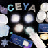 Ceya Ultra Fine White Glitter Powder 3.5oz/ 100g Magic Opal Iridescent Crafts Glitter 1/128” 0.008” 0.2mm for Slime Epoxy Resin Tumbler Jewelry Na...