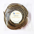 Cords Craft® | 3mm Round Leather Cord for Jewelry Making Bracelets Beading Work Hobby and DIY Projects (Metallic Bronze, 10.93 Yards) | Roll of 20...