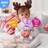 Hopearl Talking Singing Bunny Repeats What You Say Rabbit Musical Shaking Head Electric Interactive Animated Toy Speaking Plush Buddy Gifts for To...