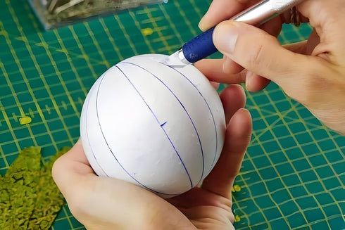 Crafare 3 Inch White Craft Foam Balls Bulk 40 Pack Smooth Polystyrene Round Foam Balls for Holiday Crafts Drawing and School Modeling DIY Projects...