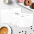 321Done Recipe Cards (Set of 50) 4x6 - White - from The Kitchen of - Large Double-Sided Premium for Weddings, Bridal Shower, Baby - Made in USA - ...