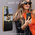 IDweel for iPhone 8 Plus Case,for iPhone 7 Plus Case with 360°Ring Holder Stand Magnetic Kickstand,Lightweight Slim Fit Plated Rose Gold Edge Soft...