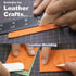 VENCINK Genuine Bone Folder Paper Creaser Crafts Scoring Folding Creasing Paper Crafting Tool Set for DIY Handmade Leather Burnishing Bookbinding ...