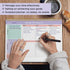 Weekly To Do List Notepad with 52 Undated Sheets?8.5"×11"?- Weekly Desk Planner for Women & Man, Work and Home - Violet Dream...