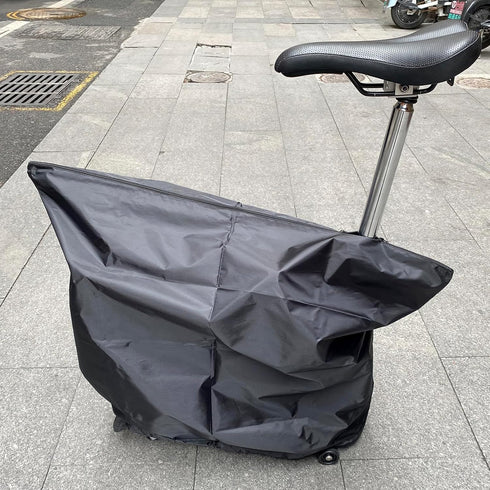 Bike Carry Bag Waterproof Bike Travel Bag Storage Zipper Bag for Bromp ton Folding Bike Transport Carry Bag for Air Plane Train Car Travel...