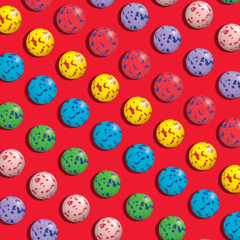 TOXIC WASTE - Sour Smog Balls - Crunchy & Chewy Sour Balls - Lime, Cherry, Strawberry, Lemon, Blue Raspberry, & Grape Flavors - 3 oz. Bags - 3-Pac...