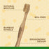 Burt's Bees for Pets Bamboo Bristle Dog Toothbrush - Naturally Derived Dog Toothbrush Made from Bamboo - BPA Free, Ergonomic Handle Toothbrush for...