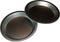 Two 9 inch Pie Pans a Heavy weight steel none stick bakeware set with even heating (Standard version)...