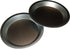 Two 9 inch Pie Pans a Heavy weight steel none stick bakeware set with even heating (Standard version)...