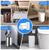 Small Trash Bags 1.2 Gallon, 108 Count Garbage Bags Bathroom Mini Trash Can Liners, fit 4.5-5 Liter White...