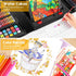 iBayam Art Kit, 251-Pack Art Supplies Drawing Kits, Arts and Crafts Gifts Box for Kids Teen Girls Boys, Art Set Case with Trifold Easel, Scratch P...