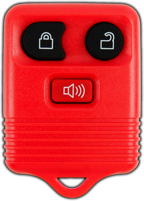 KeylessOption Key Fob Replacement for 2002 2003 2004 2005 2006 2007 2008 2009 2010 2011 2012 2013 2014 2015 2016 Ford F150 Explorer Ranger Mustang...