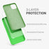kwmobile Case Compatible with Apple iPhone 11 Pro Max Case - TPU Silicone Phone Cover with Soft Finish - Lime Green...