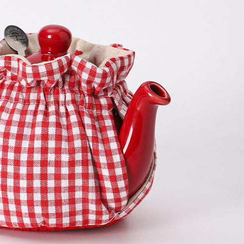 Tea Cosy,Creative Kitchen Tea Pot Dust Cover,Teapot Cozy Breakfast Warmer,Tea Pot Cover Insulation and Keep Warm,Tea Kettle Quilt for Home Kitchen...