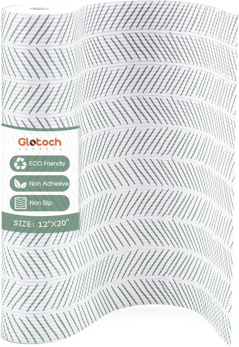 Glotoch Premium Non Slip Shelf Liner, Non Adhesive Drawer Liner, Waterproof Shelf Liners for Kitchen Cabinets, Drawer, Fridge, Wire Shelving, Pant...
