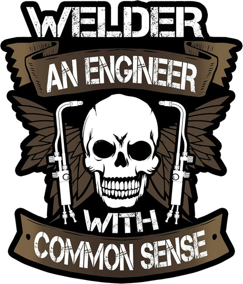 Welding Stickers for Welding Hood & Tool Box – 100% Vinyl Stickers – Stickers for Adults – Badass Welder Stickers Including, Flux, Rods, Hood, Fla...