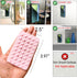 Suction Cup Phone Mount, Double Sided Silicone Suction Phone Case, Phone Sticky Grip for iPhone and Android, Hands-Free Fidget Toy Mirror Shower P...