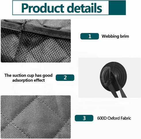 1PCS Pet Car Door Protector Dog Car Door Cover - Waterproof Scratchproof Nonslip - Universal Interior Machine Washable Car Door and Window Protect...