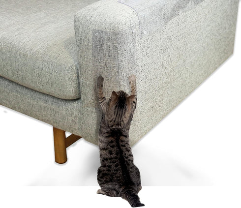 The ORIGINAL LAMINET Deluxe Cat Scratch Shields - Protect your furniture with our deluxe heavy duty Furniture Scratch Shields - Set of 2 Heavy Dut...