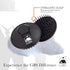 G.B.S Shower Shampoo Massage Brush No.100, Black...